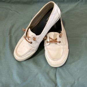 Women’s Sperry white shoes 8.5